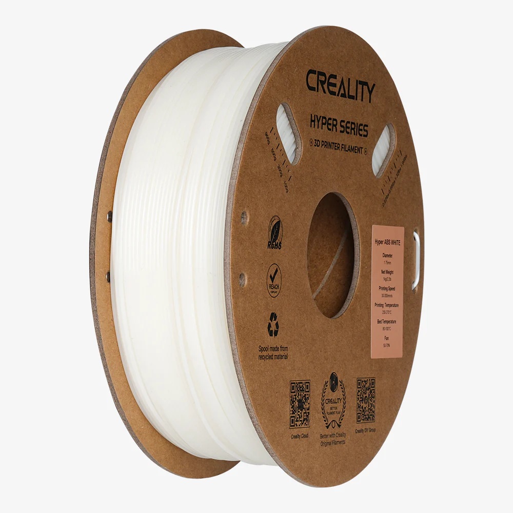 Filament ABS Hyper white 1kg CREALITY